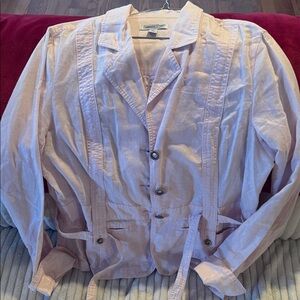 Coldwater Creek Light Pink Women's Blazer